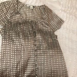 Banana republic silk shirt Size XS